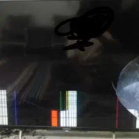 سونی k50 ۵۰ اینج صفحه شکسته