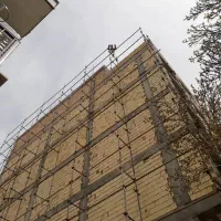 پایین کار داربست