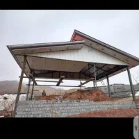 جوشکاری شیروانی واسکلت ساختمان