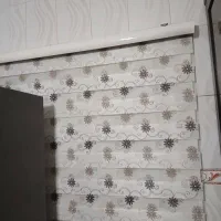 پرده زبرا در حد نو
