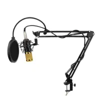 میکروفون BM800 به همراه کارت صدا V8 حمیدیه|سیستم صوتی خانگی|حمیدیه, |دیوار