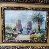 تابلو رنگ روغن نقاش ایتالیایی