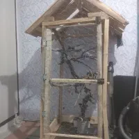 قفس چوبی بزرگ