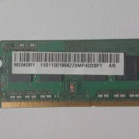 رم ۴ گیگ لپتاب 1600mhz ddr3 دو عدد