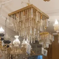 لوستر تحویل آنی   اراک    ۱ ساله  قسطی|لوستر و چراغ آویز|اراک, |دیوار