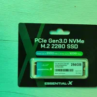 هارد ssd m2 نو 256گیگ 3سال گارانتی