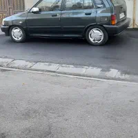 پراید هاچبک سبز یشمی