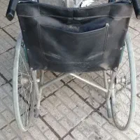 ویلچر استیل با تایر سنگی