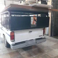 مزدا وانت دوکابین سفید موتور ژاپن