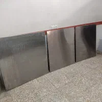 سه عدد ورق استیل در حد نو