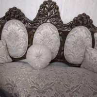 مبل سلطنتی ۹نفره با میز تلفن