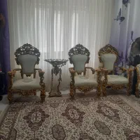 مبل سلطنتی|مبلمان خانگی و میز عسلی|هشتگرد, فاز ۷ مهستان|دیوار