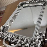 سینی و قوری و گلدان