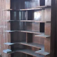 کتابخانه بسیارزیبا ومدور جادار|کتابخانه، شلف، قفسههای دیواری|تنکابن, |دیوار