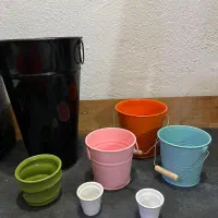 سطل های رنگارنگ نونو