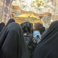 چادر زنانه مشکی کمری محدوده کوهسنگی گم شده