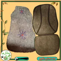 زیر انداز نمدی پشم گوسفند . روکش صندلی ماشین پشمی|فرش|قم, لسانی|دیوار