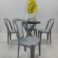 صندلی پلاستیکی میز پلاستیکی  مدل اقتصادی کمجا|میز و صندلی غذاخوری|چهارباغ, |دیوار