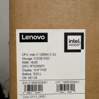 نو آکبند ideapad 3 Gaming i7 12650 / RTX 3050 ti|رایانه همراه|تهران, چیتگر شمالی|دیوار