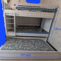 تخت دو نفره به همراه تخت مهمان(تخت سه نفره)