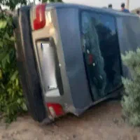 پراید مدل ۸۵ تصادفی