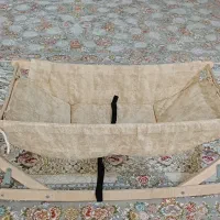 گهواره نوزاد مدل ننو بهمراه یک عدد کاپشن سرهمی