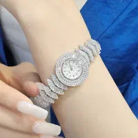 ساعت جواهری نقره عیار ۹۲۵