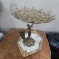 میوه خوری بزنز و جا شمعی و دو تا دکوری