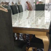 میز ناهار خوری ده نفره|میز و صندلی غذاخوری|لنگرود, |دیوار