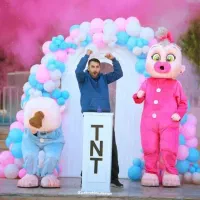 تعیین جنسیت دیزاین بادکنک آرایی تن پوش tnt