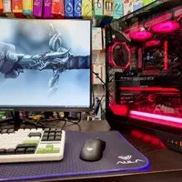 سیستم قدرتمند گیمینگ با کیس RGB
