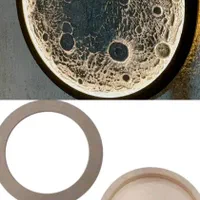 بیس ماه ، بیس ساعت رزینی،تابلوماه،تکسچر|صنایع دستی و سایر لوازم تزئینی|مشهد, عامل|دیوار