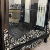 بوفه آنتیک چوبی|بوفه، ویترین، کنسول|تهران, باغ فیض|دیوار