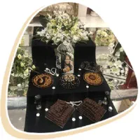 تشریفات نیروپذیرایی میزآرایی تاج گل پک پذیرایی