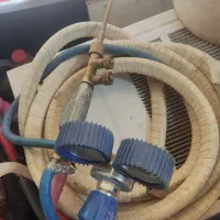 کپسول اکسیژن ومانومتر.وهیلتی