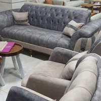 مبل راحتی هشت نفره طرح جدید/تمام لمسه/باضمانت|مبلمان خانگی و میز عسلی|مشکین‌دشت, |دیوار