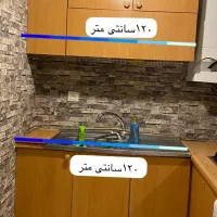 کابینت بدنه فلزی درب MDF هود و سینک سالم|کتابخانه، شلف، قفسههای دیواری|کرج, کیانمهر|دیوار