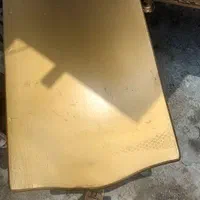 دو عدد میز وسط چوبی