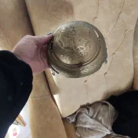 قندان برنج قدیمی|کلکسیون اشیاء عتیقه|مشهد, توس فردوسی|دیوار