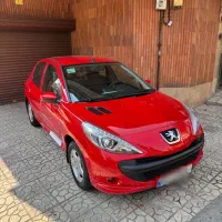 پژو۲۰۷مدل۱۴۰۰بدون رنگ ونقطه،کارکرد۳۰هزارتاقرمز رُژ