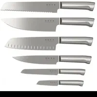 سرویس چاقو هفت پارچه اسمگ|ظروف پخت‌وپز|ملارد, |دیوار