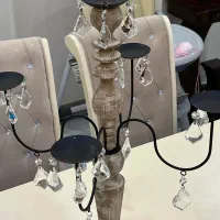 شمعدان ۵شعله چوبی  ۸/۸۰۰