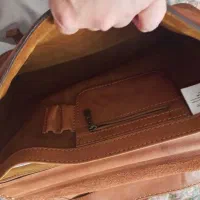 کیف چرم طبیعی گاو
