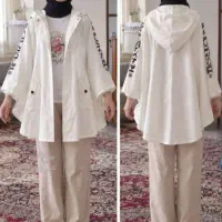 رویه پانچویی اسپرت کلاه دار