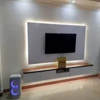 نصب تلویزیون دیواری ، نصب براکت،پایه دیواری،شلف