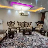 مبل ۹ نفره تمیز و سالم به همراه ۳ عسلی و میز|مبلمان خانگی و میز عسلی|کرج, باغستان|دیوار