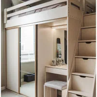 تخت یکنفره ولی تخت دوطبقه ۴۵۶۷