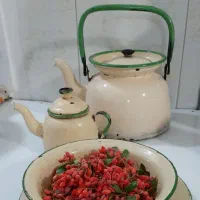 کتری و قوری لعابی