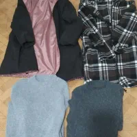 حراج تعدادی از لباس بافت بارانی کیف سالم نو صد