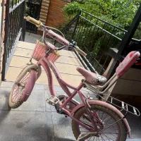 دوچرخه صورتی سایز ۲۰